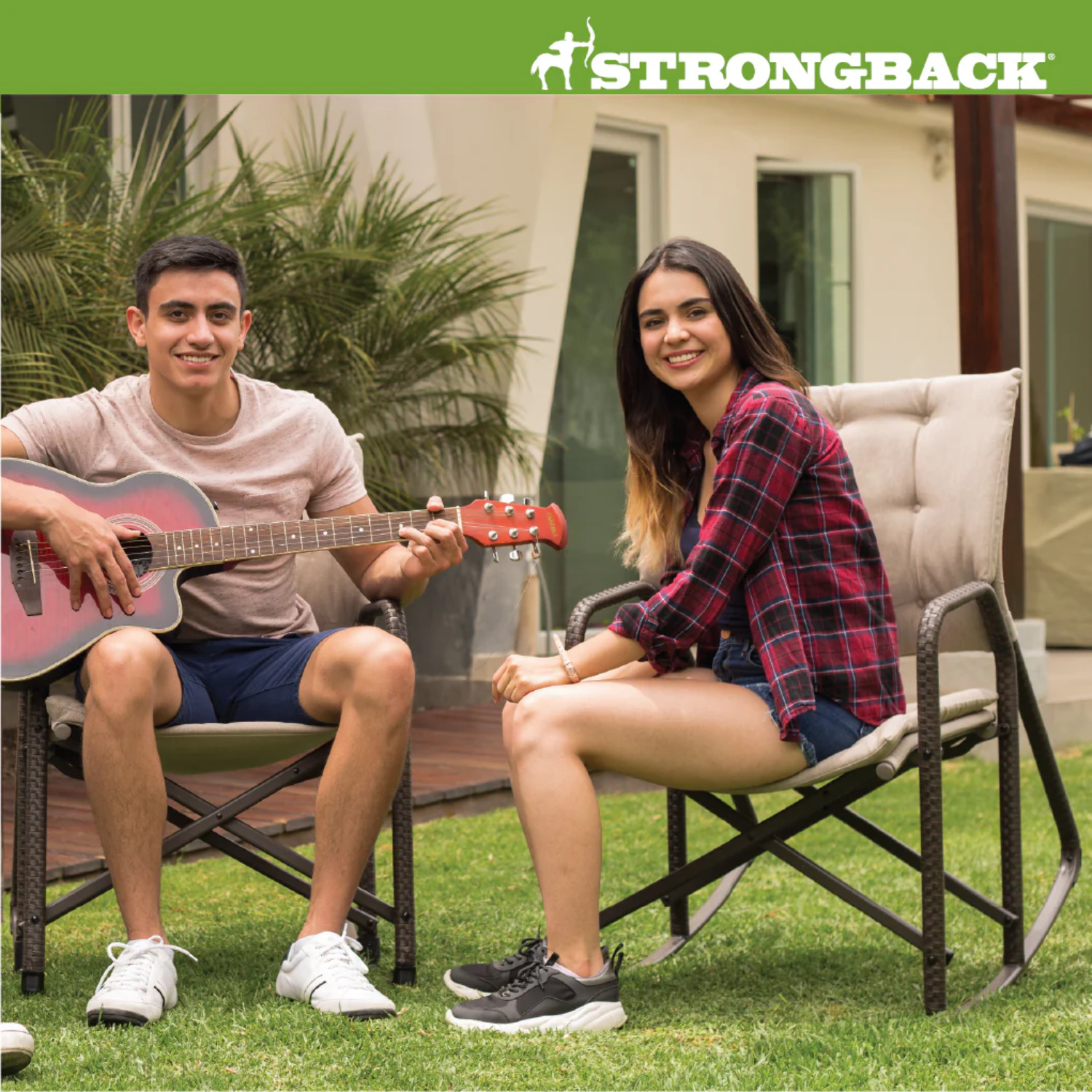 STRONGBACK Patio Rocker
