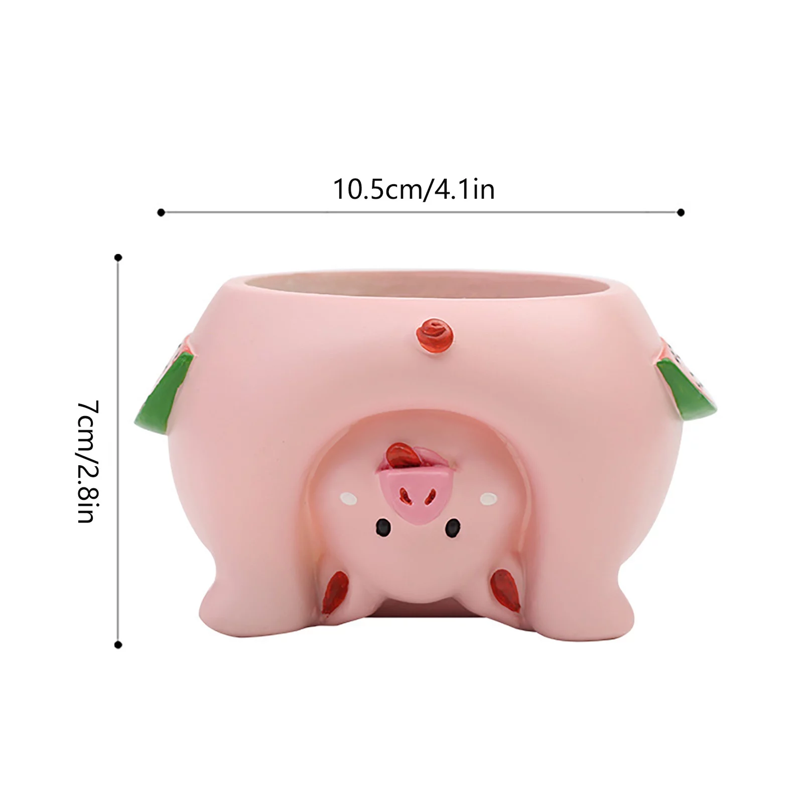 pdqouc Creative Cats Dogs Shape Succulent Planter Pot Fun Animal Cactus Bonsai Flower Pots with Bottom Hole for Home Desktop Window Decoration Pots Gifts