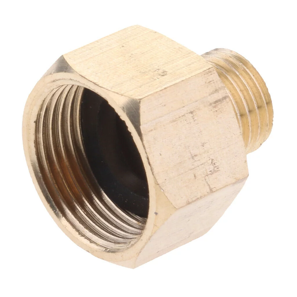 Pressure Washer Rotatable Brass Hose Adapter Connector 22mm Female To 14mm Male