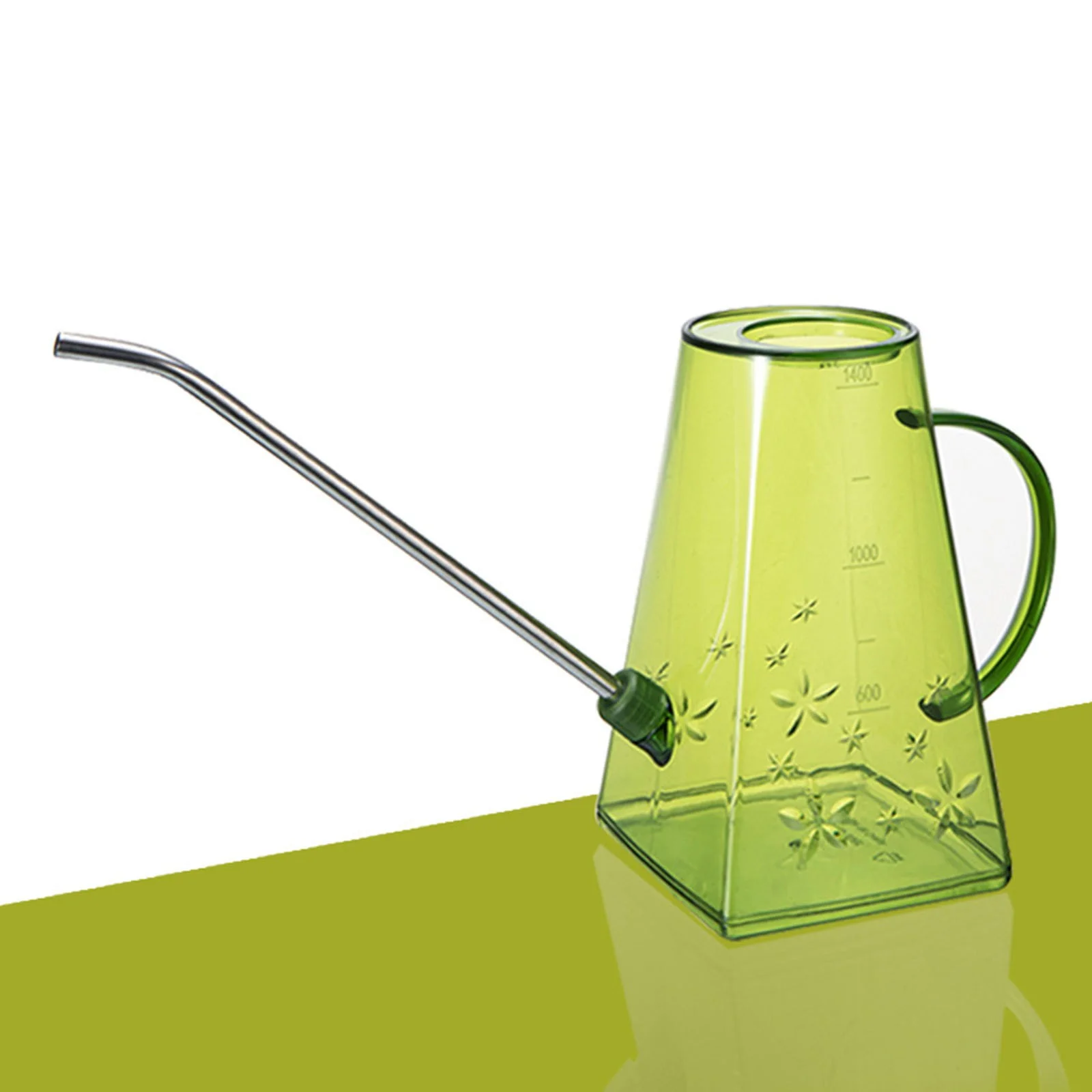 SIfdSeng Home Gardening Transparent Pp Long Mouth Watering Pot Watering Water Bottle Pattern Retro Watering Pot 4th of July Outdoor Decorations Father's Day Gifts for Son from Mom