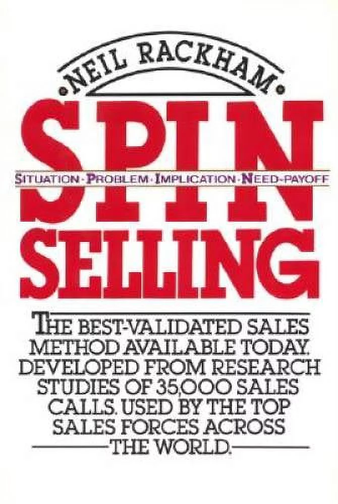 Pre-Owned Spin Selling (Hardcover) by Neil Rackham