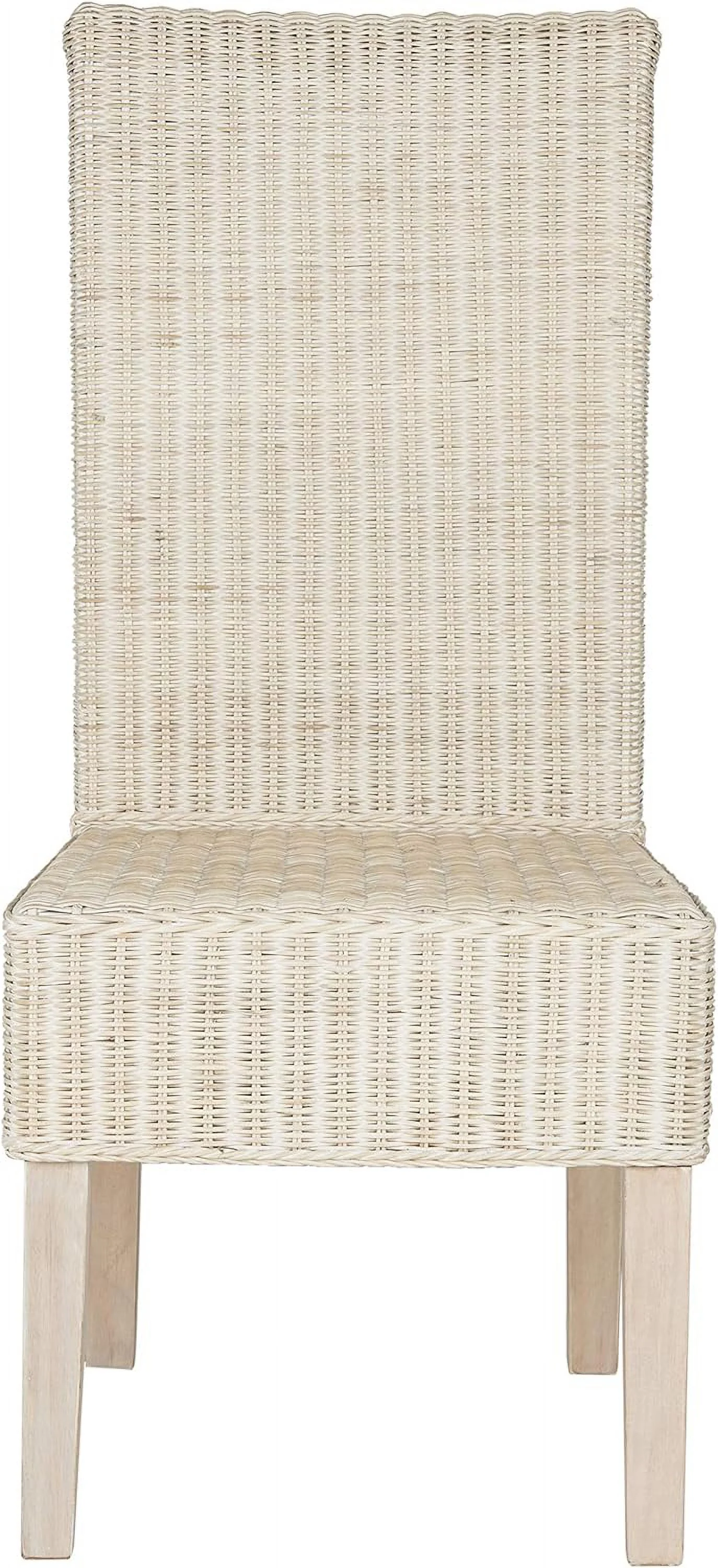 Home Collection Arjun Grey Wicker 18-Inch Dining Chair