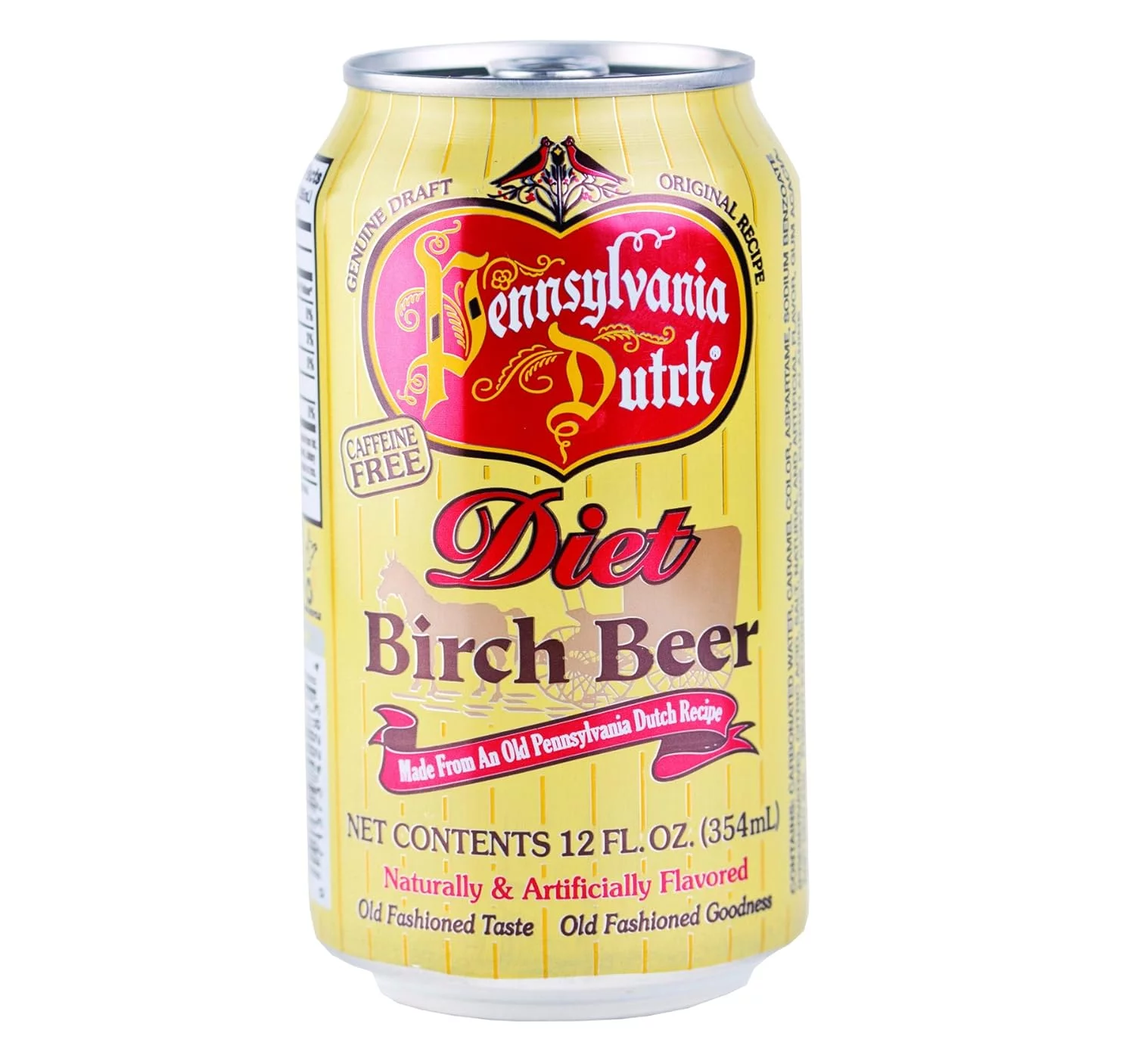 authentic pa dutch birch - 12oz (case of 24)