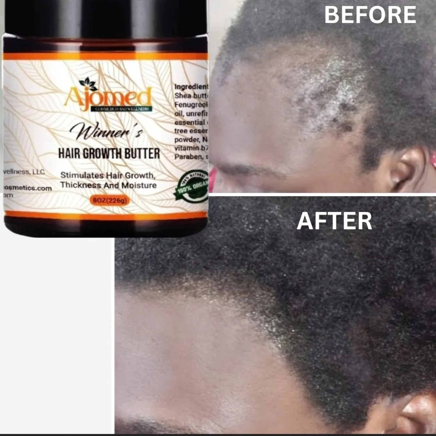 Rosemary  Fenugreek Hair Growth Butter Herbal Infused