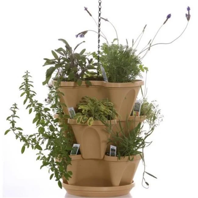 Self-Watering Hanging Planter - Terracotta
