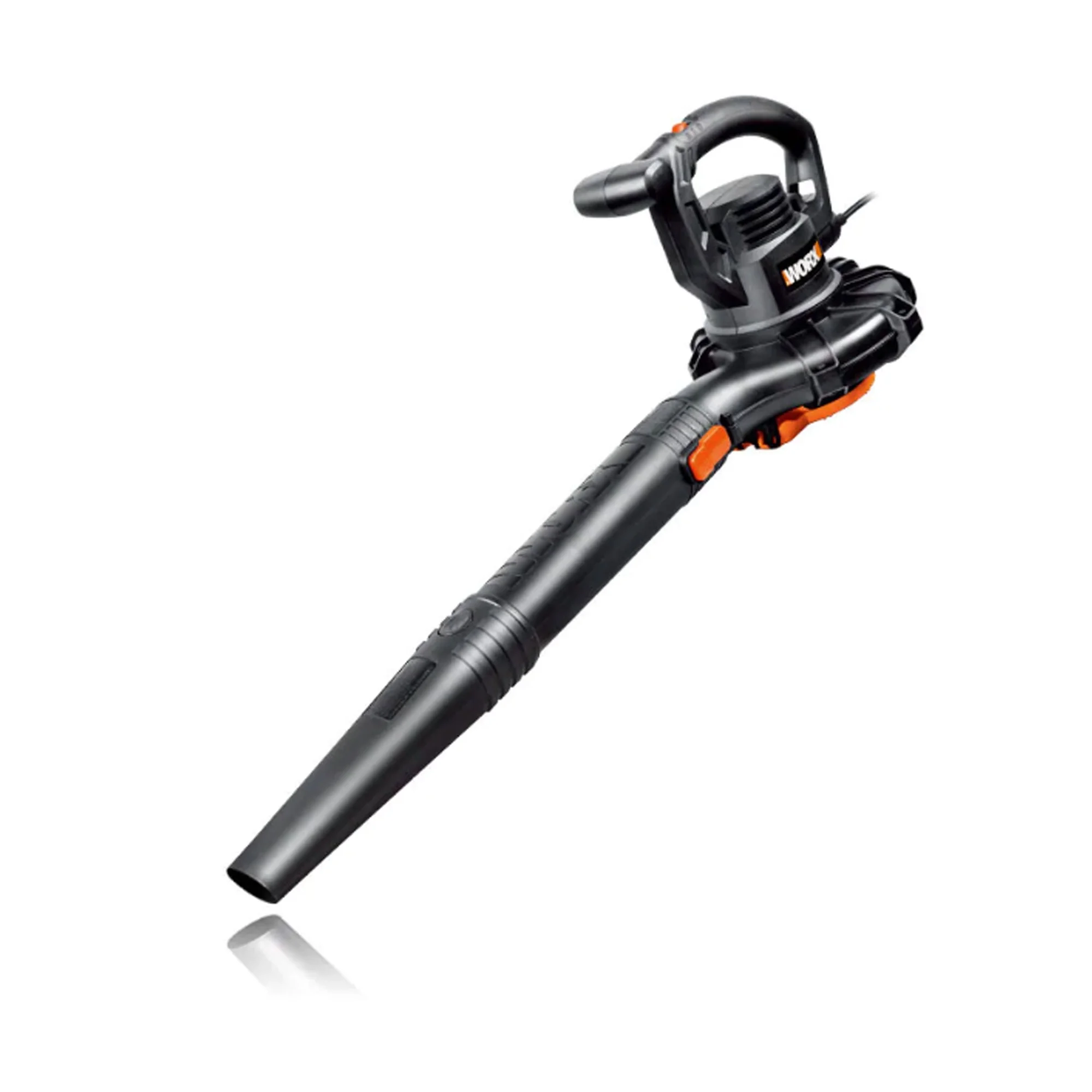 Worx WG507 Electric 2 Speed 12 Amp Home Handheld Leaf Blower Mulcher and Vacuum