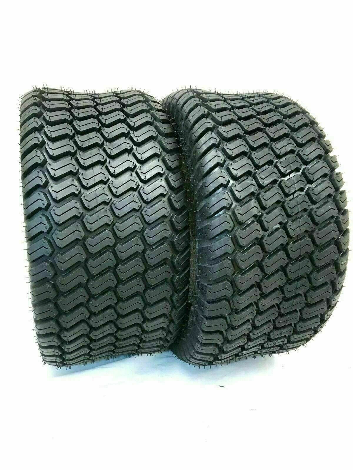 TWO 20X10X8 TIRE FITS TORO LAWN GARDEN TRACTOR RIDING MOWER TUBELESS 4PR 20X10-8