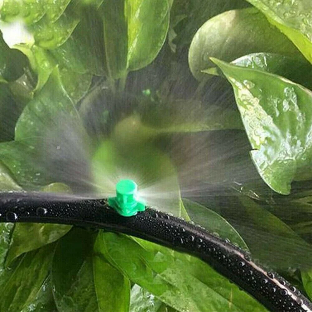 50x Micro Garden Lawn Water Spray Misting Nozzle Sprinkler Irrigation System New