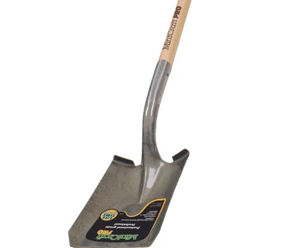 1unitDCLA-5253 Vulcan 34462 Long Handle Square Point Shovel Wood Handle Pro