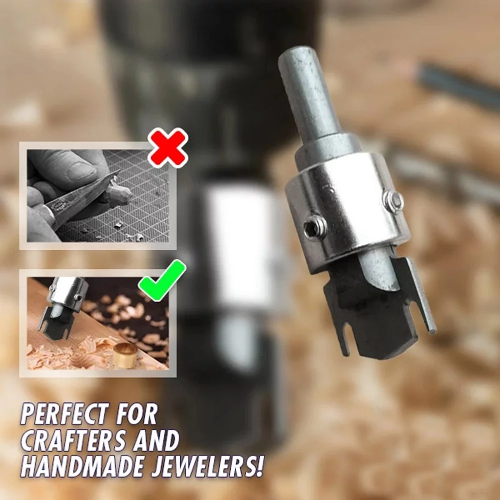 Multifunction Wooden Thick Ring Maker High Speed Steel Drill Wood Tools Spade Drill Bits Household Garden Tools