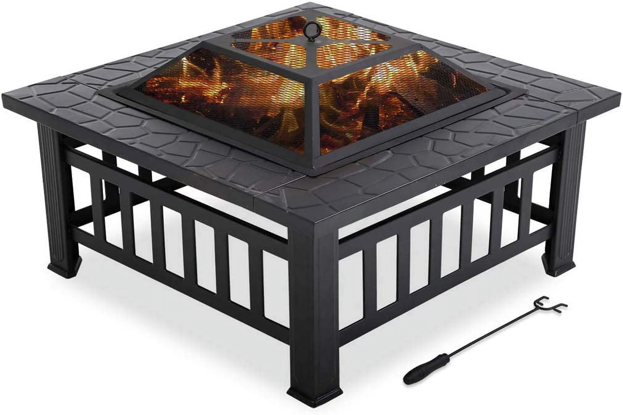 Outdoor Fire Pit for Wood 32