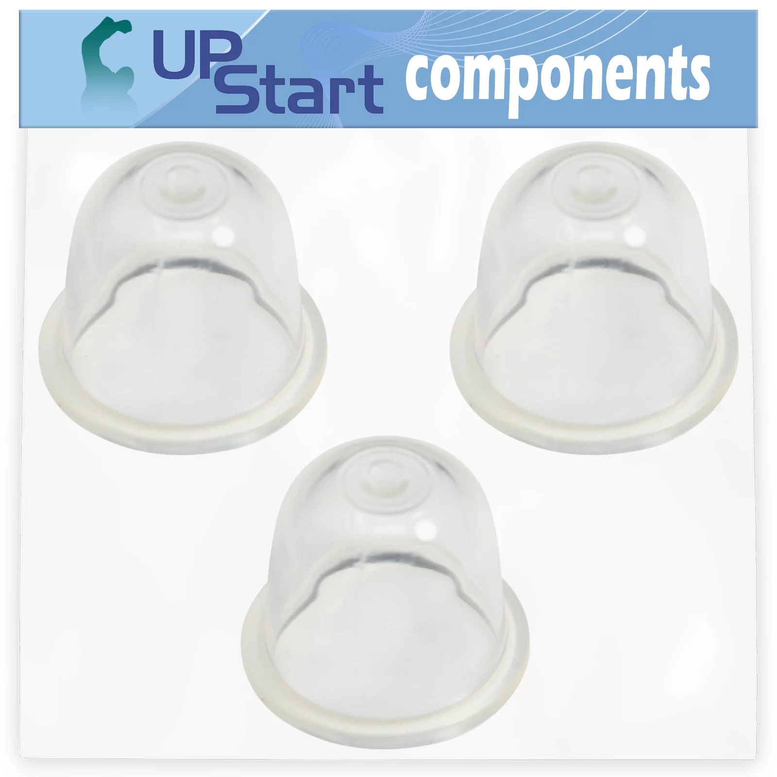 3-Pack 188-12-1 Primer Bulb Replacement for Husqvarna 26 H (1995-01) Hedge Trimmer - Compatible with 531002436 12318140630 Purge Bulb