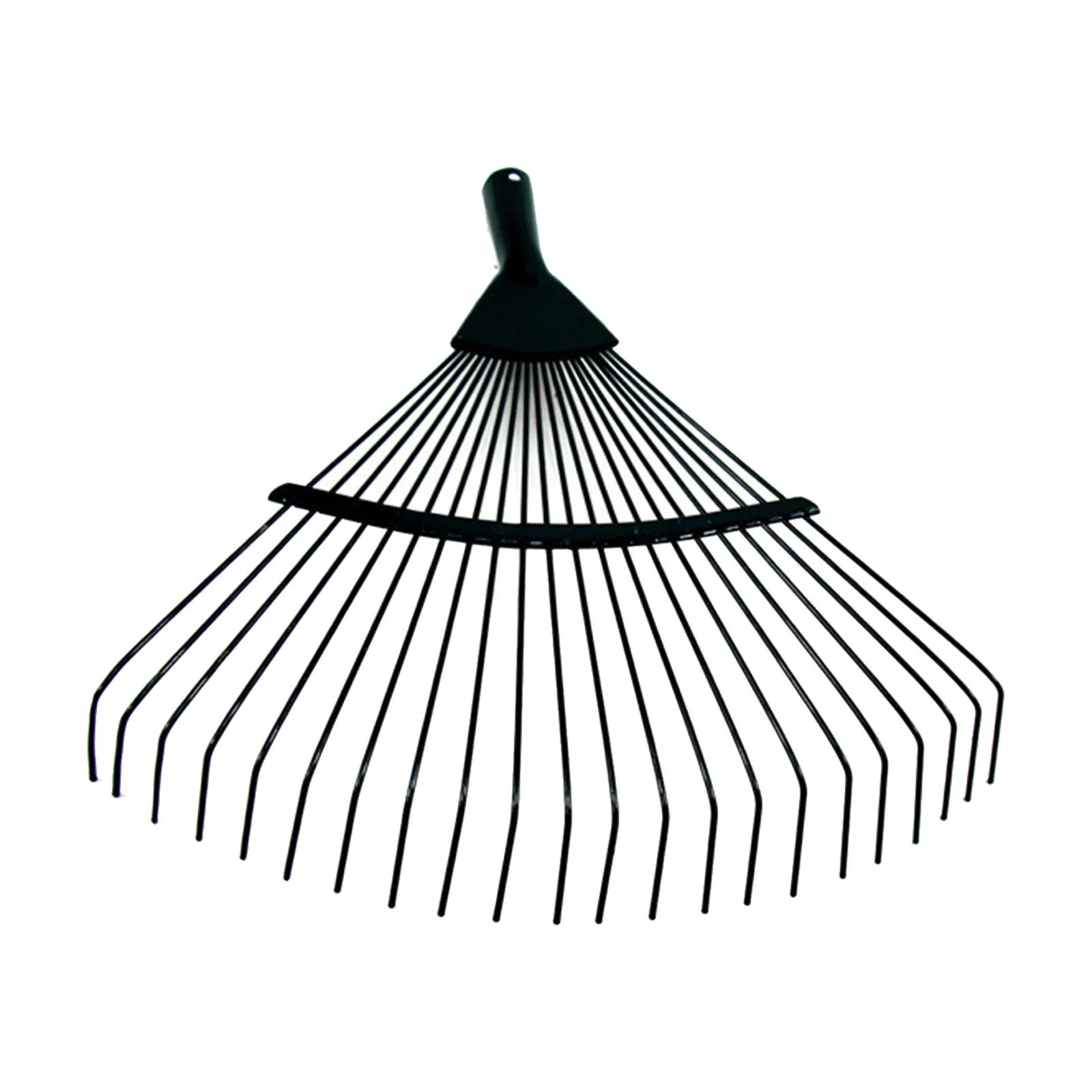 Garden Rake Head 22 Tine Replace for Loosening Leaves Collecting Flower Beds 40cmx40cm