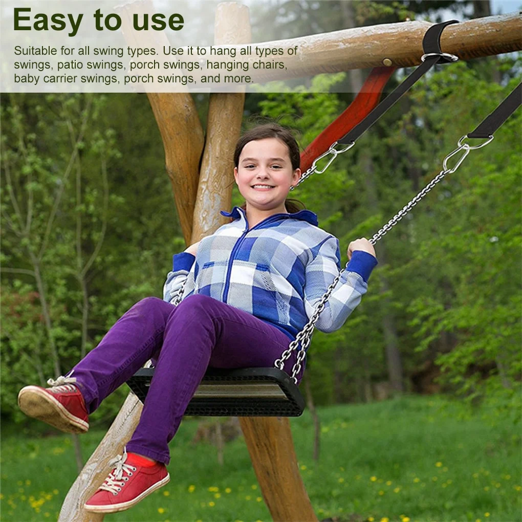 Swing Hanging Straps Hammock Rope Hangers Hooks Attachment Mounting Part