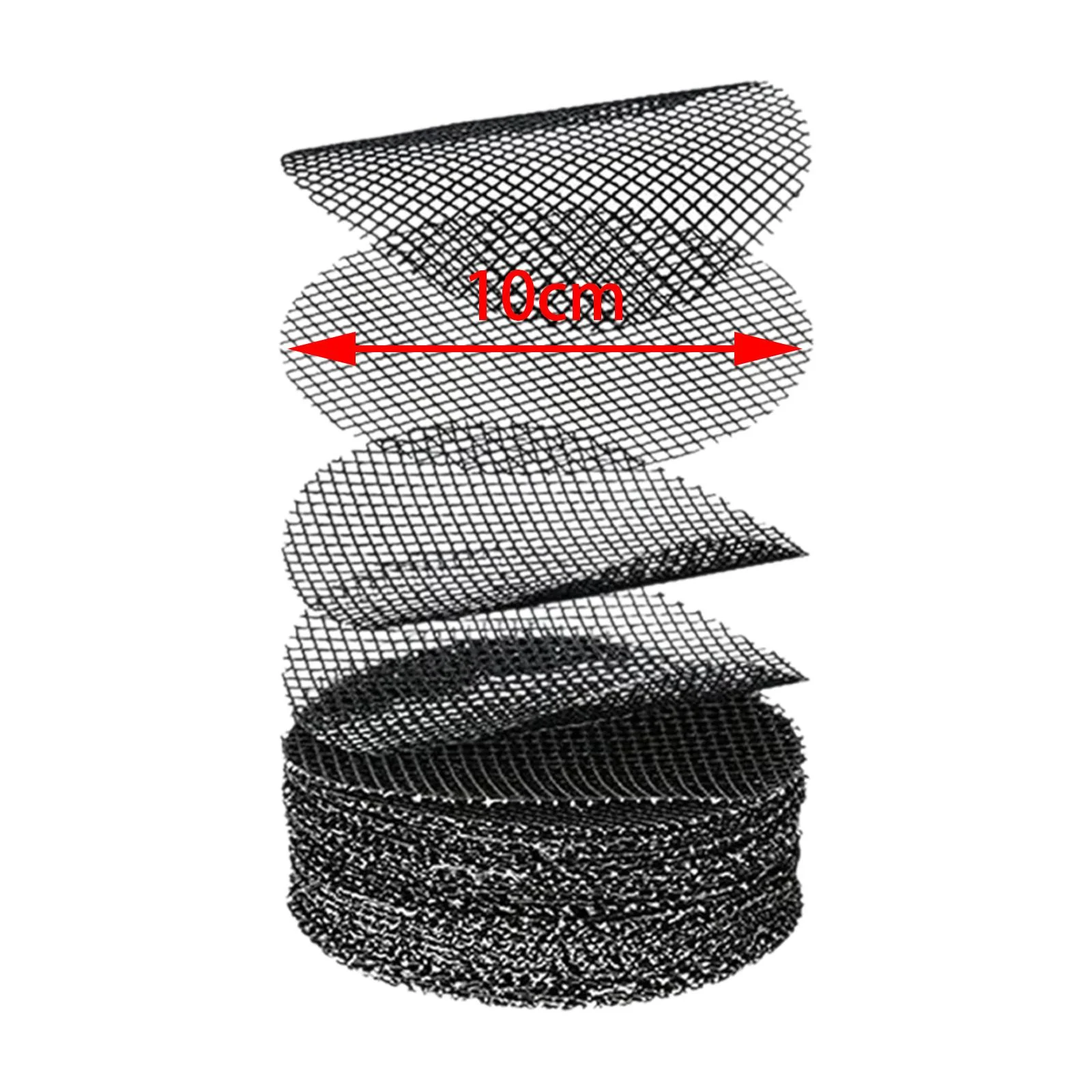 kesoto 50 Pieces Bonsai Pot Bottom Mesh Plant Pot Drainage Hole Screens,Polyester Gardening Gifts Flower Pot Hole Mesh Pad Diameter 10cm