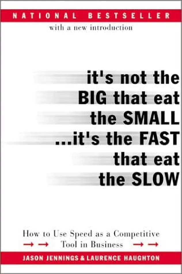 It's Not the Big That Eat the Small... It's the Fast That Eat the Slow : How to Use Speed as a Competitive Tool in Business 9780066620541 Used / Pre-owned