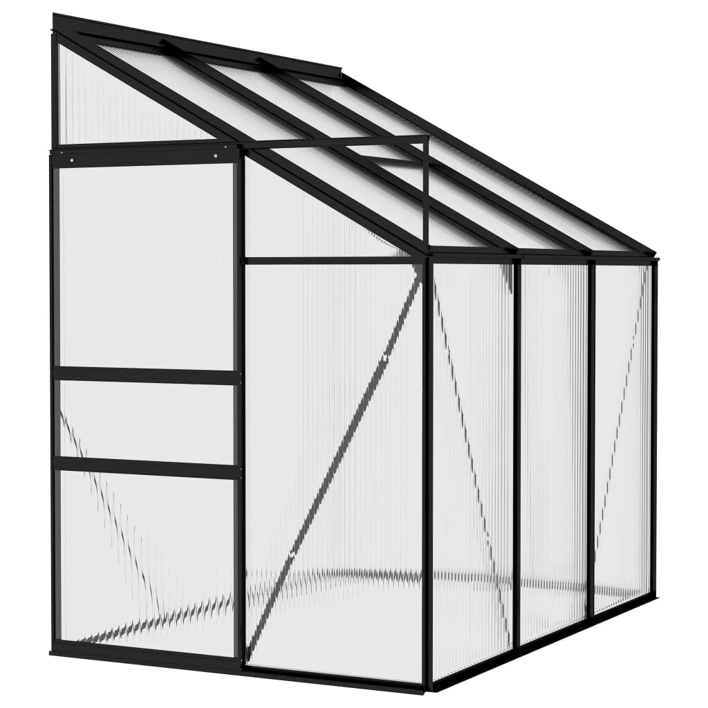 Greenhouse Anthracite Aluminum 134.2 ft3