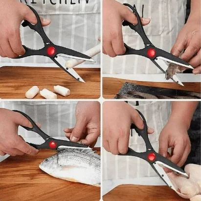 New Gordon Ultra Sharp Kitchen Shears, Stainless Steel Kitchen Scissors Multi Purpose, Heavy Duty