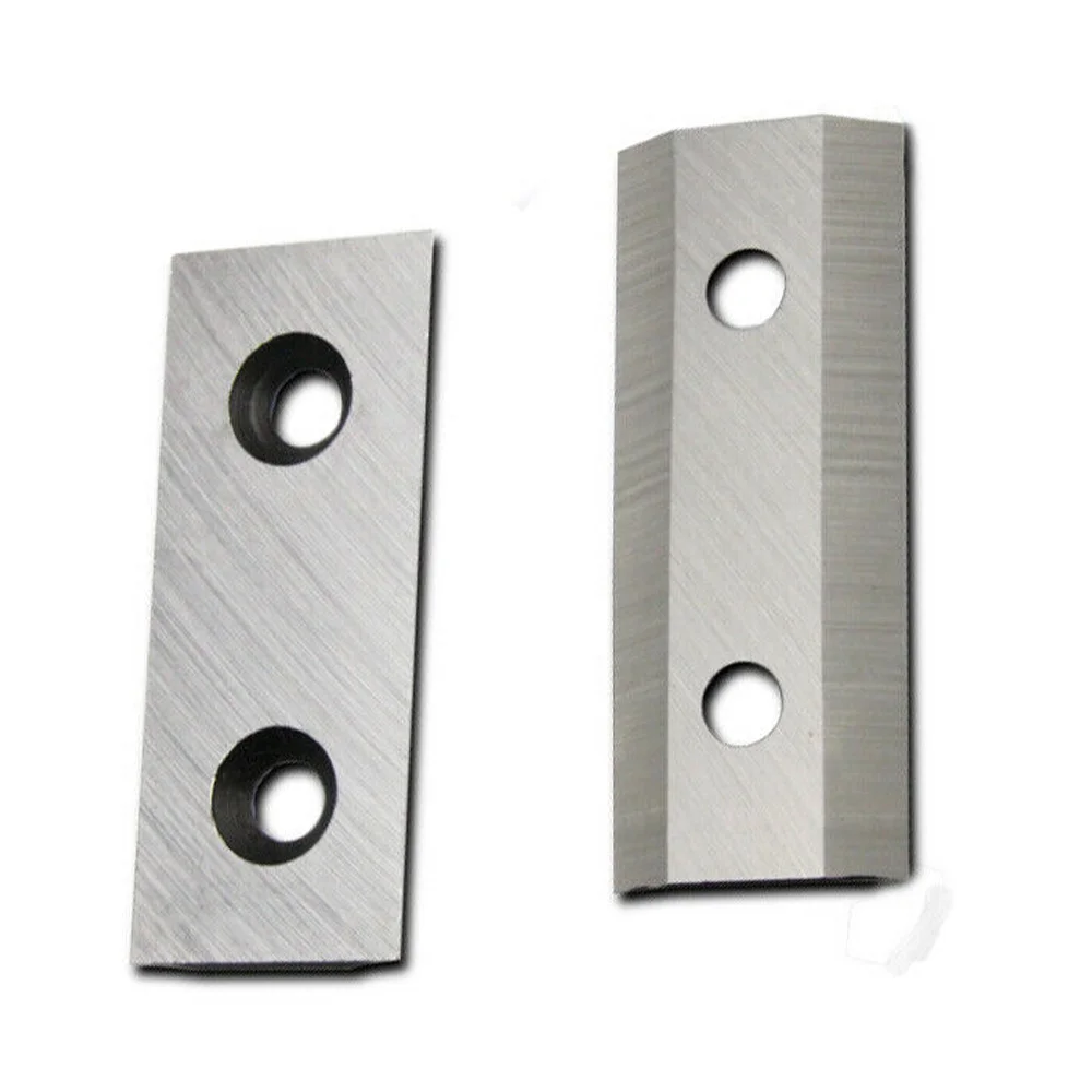 ALLTIMES 2PCS Garden Shredder Chipper Blades Cutter for Screwfix Titan TTB3535HR 2500W for M6 Countersunk Screw Cut Blades Tools Accessories