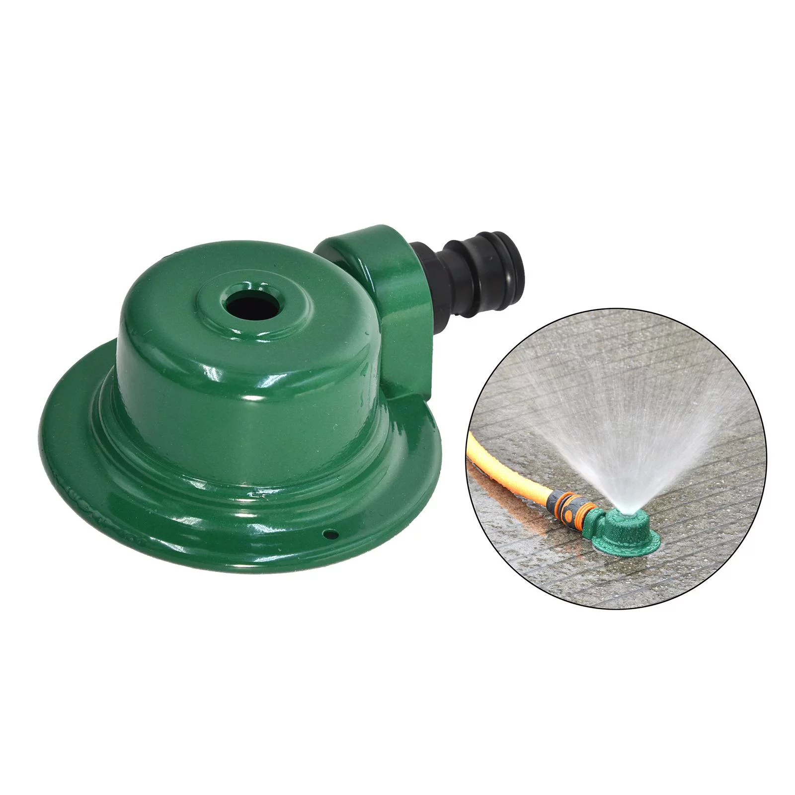 Metal Garden Sprinkler Yard Lawn Spray Irrigation Water Sprayer