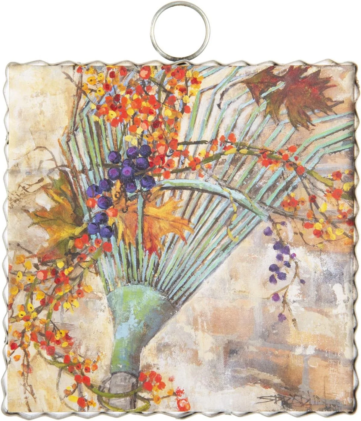 Mini Gallery Rake  Metal & Wood