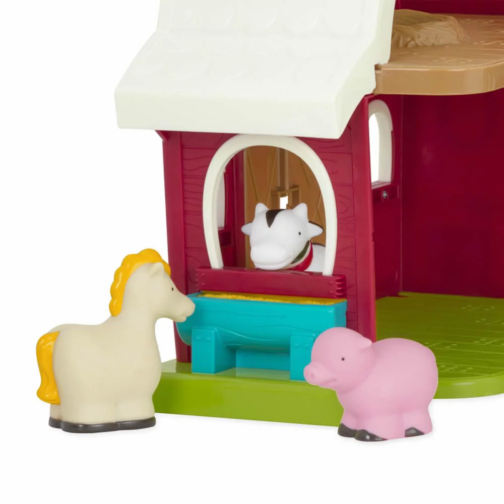 Kaplan Early Learning Toddler's First Big Red Barn and Farm Animals