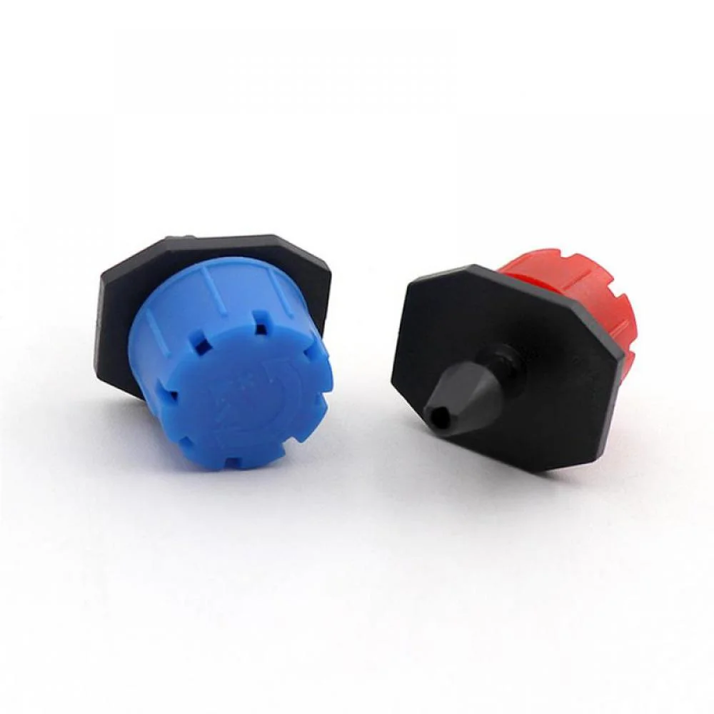 10-100Pcs 4/7 Hose Garden Irrigation Micro Flow Dripper Garden Watering Tool Adjustable Lawn Greenhouse Drip Irrigation Gadgets