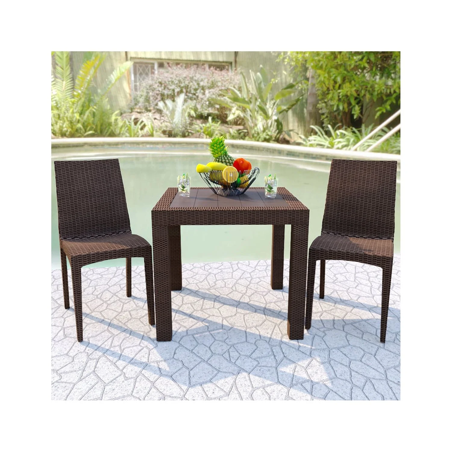 Maykoosh Beachy Boho Indoor/Outdoor Dining Chair