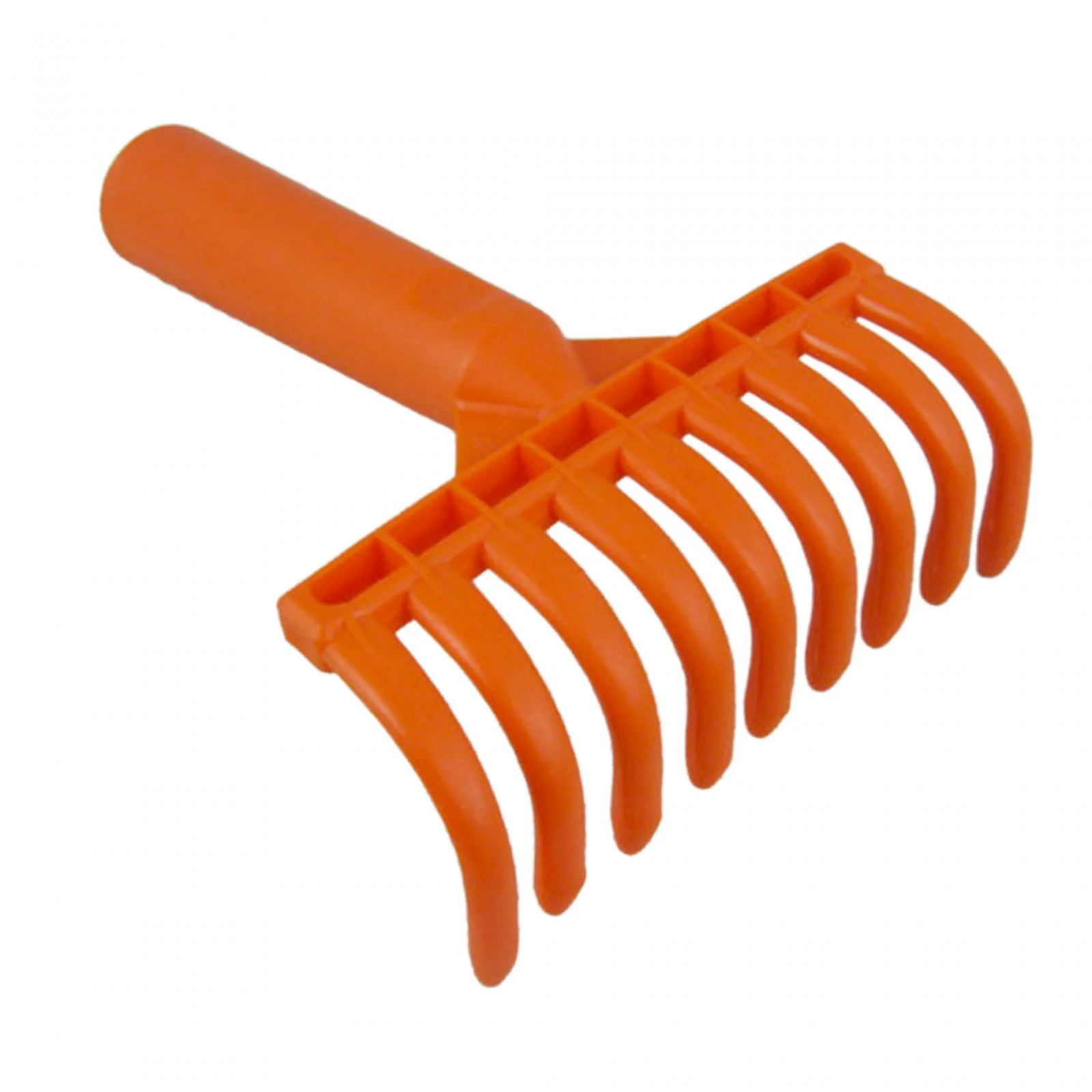 koolsoo Small Yard Leaf Rake Hand Rake Claw Lightweight Ergonomic Reusable Garden Rake Tool Leaf Grass Rake Leaves Clean up of Plants