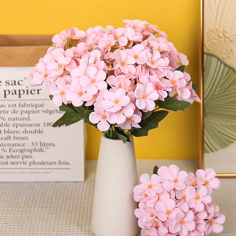 Simulation Begonia Flower Beam Plus Simulation Rhododendron Wedding Home Decoration Simulation Hydcute Ball Flower Blossom