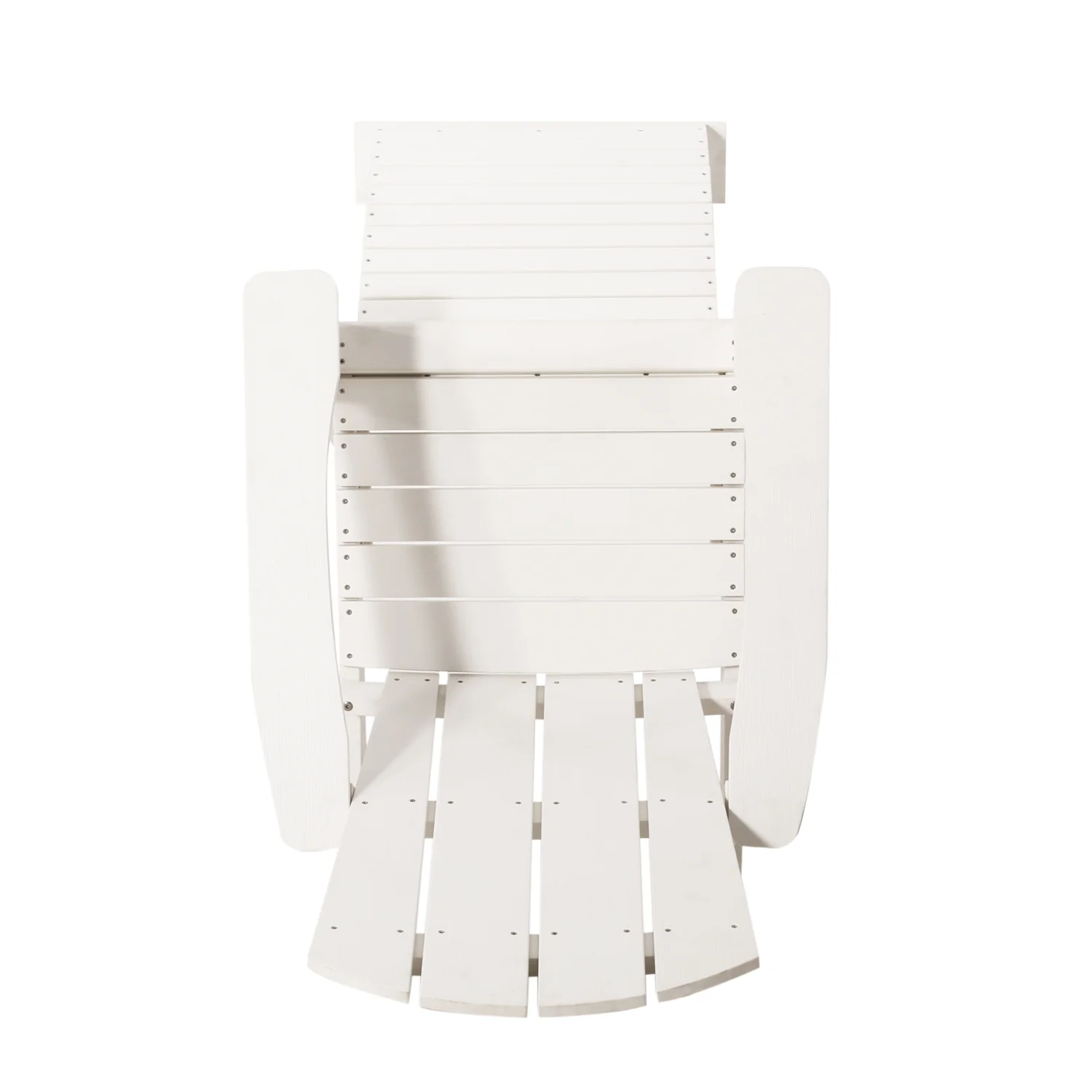 DremFaryoyo HUNTER ADIRONDACK CHAIR WITH HIDEAWAY OTTOMAN