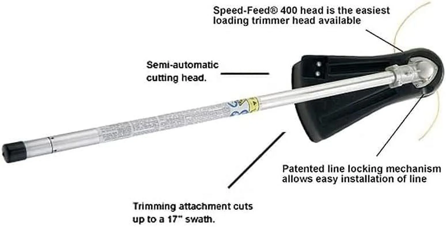 Echo Pas Trimmer Attachment 17In Speed Feed 400 Straight Shaft