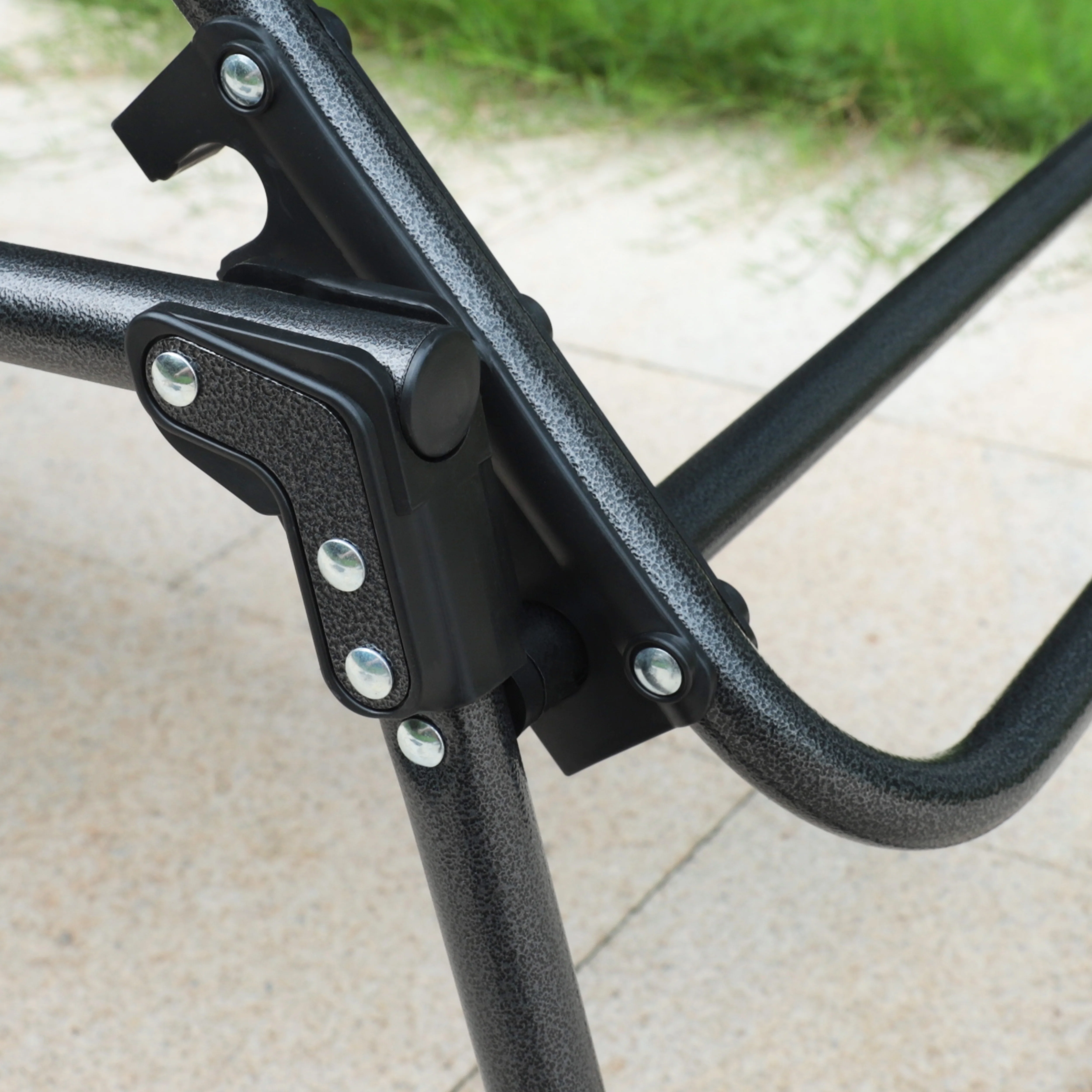 VEIKOUS Tanning Chair, 5-Position Adjustable Sunbath Lounge Chair w/Face & Arm Hole, Pillow & Pocket, Cream White