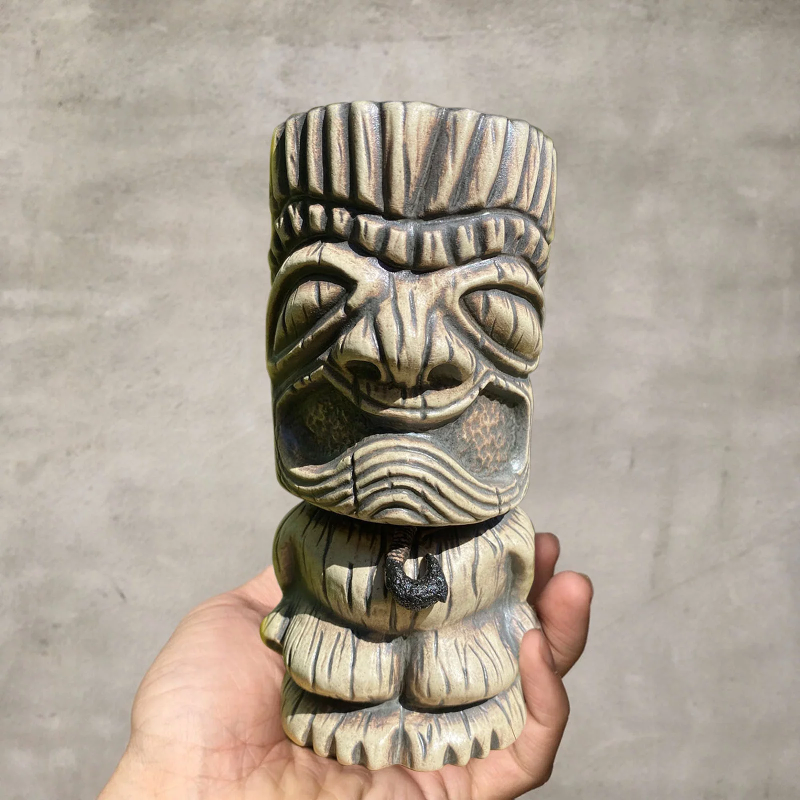 wanyng roman resin style synthetic character flowerpot lmitated shape patio lawn & garden