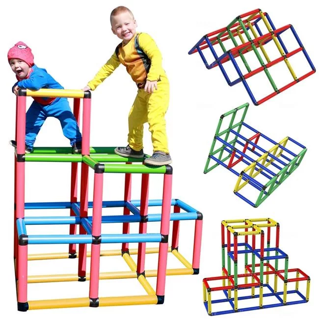 Create & Play Life Size Structures Climbing Gyms, Multi Color