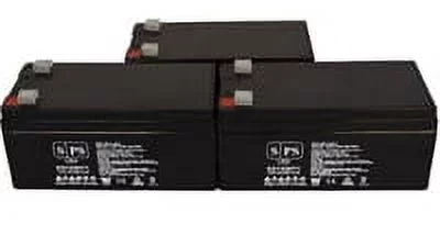 SPS Brand 12V 3.4 Ah Replacement Battery (SG1234T1) for Toro Lawn mower # 106-8397 (3 Pack)