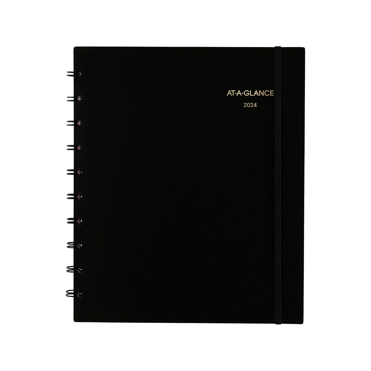 AT-A-GLANCE Move-A-Page 2024 Weekly Monthly Appointment Book Planner Black Large