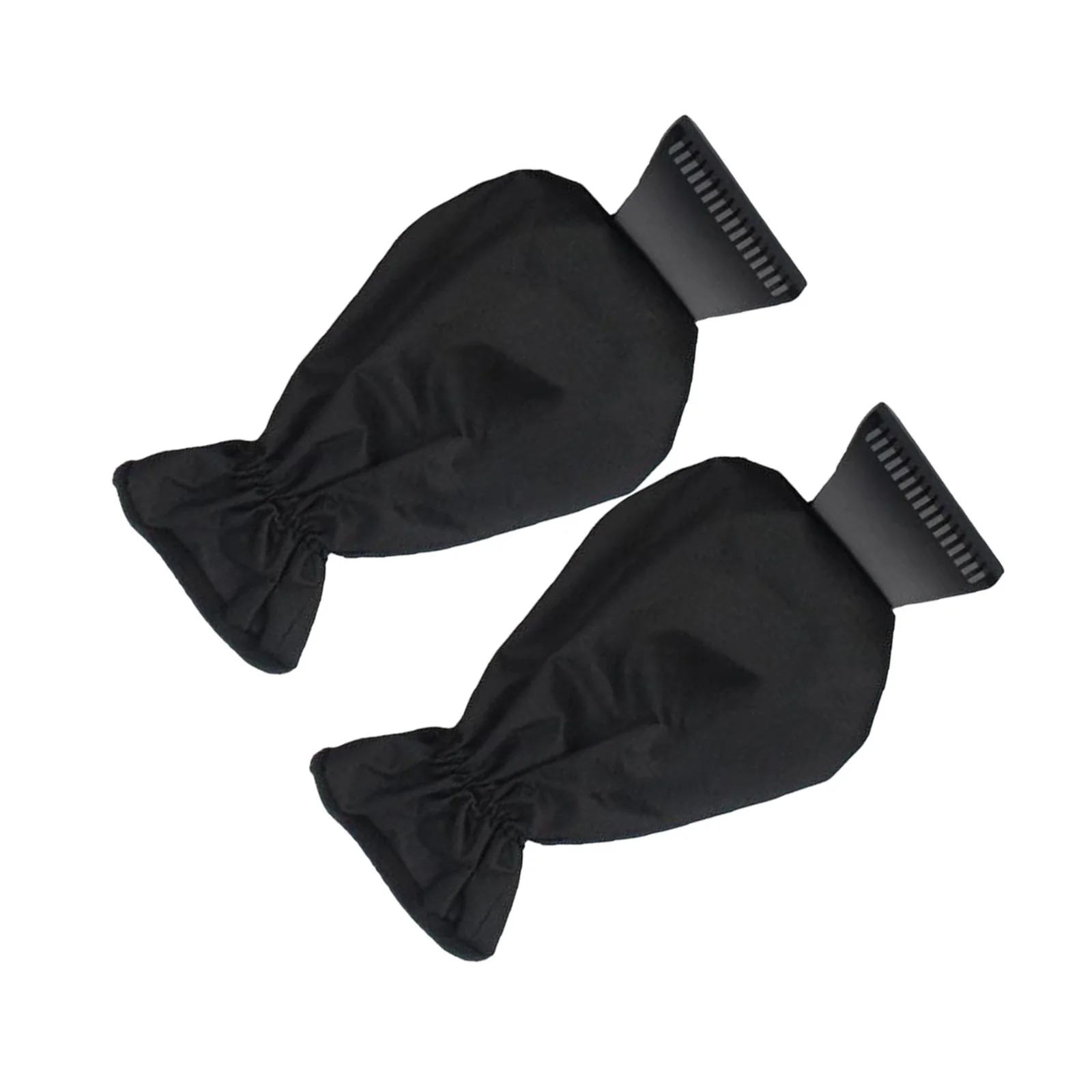 Car Snow Shovel with Gloves Ice Remove Clean Tool black