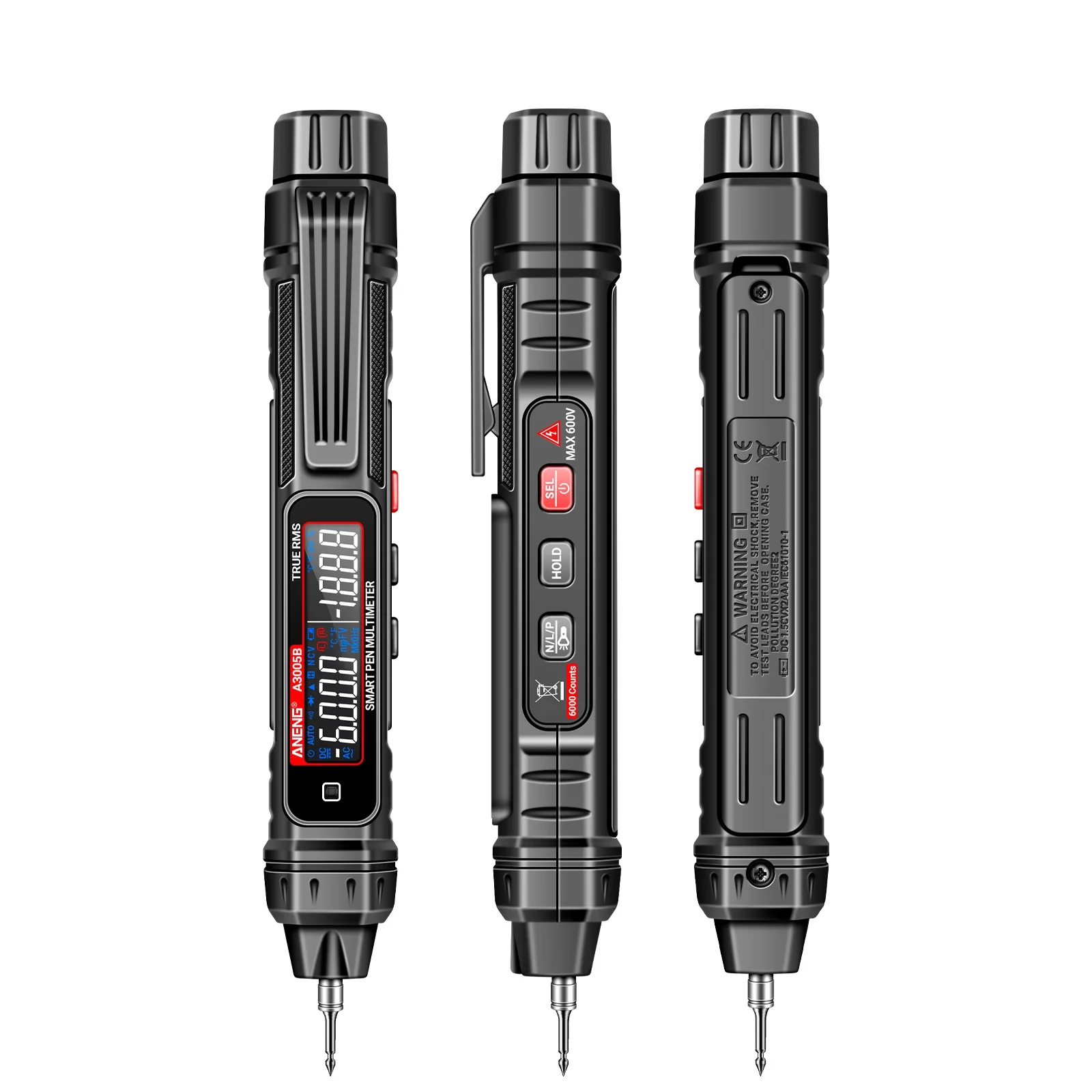 ANENG A3005A/B Digital Multimeter, Professional Voltage Meter for Electricians and DIYers