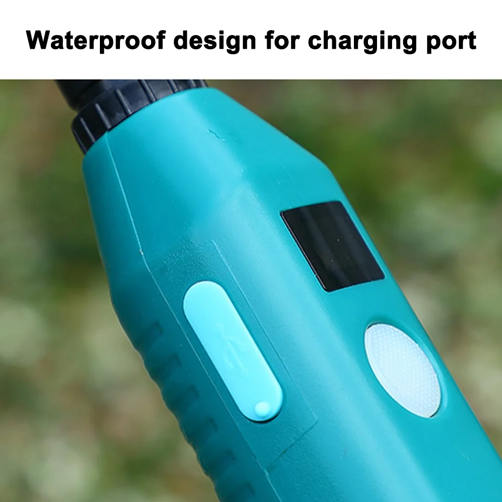 Electric Gardening Sprinkler Adjustable Telescopic Rod, Multifunctional Agriculture Tool