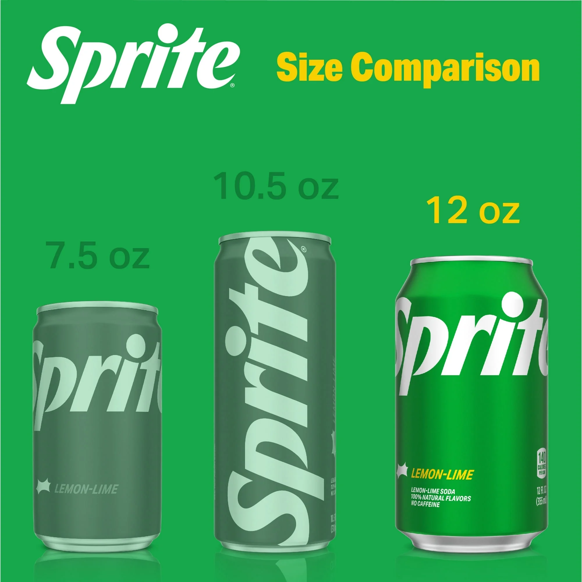 Sprite Lemon Lime Soda Pop, 12 fl oz Cans, 24 Pack (Pack Of 2) 48 Packs Total