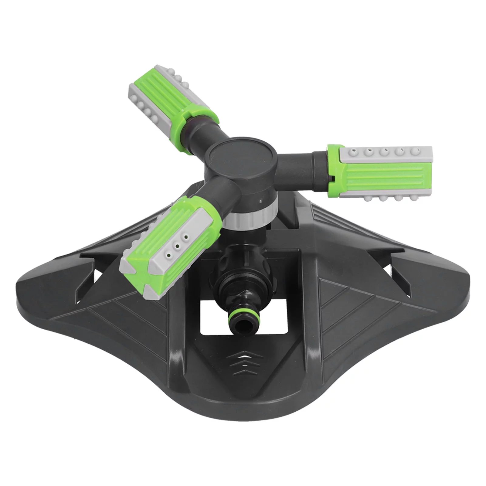 Gardening Water Sprinkler Lawn Water Sprinkler Automatic Flower Watering Device Three Prong Sprinkler for Garden Watering Gardening IrrigationGreen