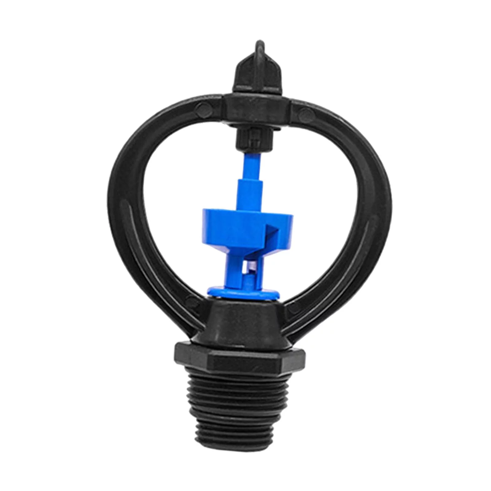 Miulika 5x360 Degrees Lawn Irrigation Watering Sprinkler for Lawn Greenhouse Gardening A