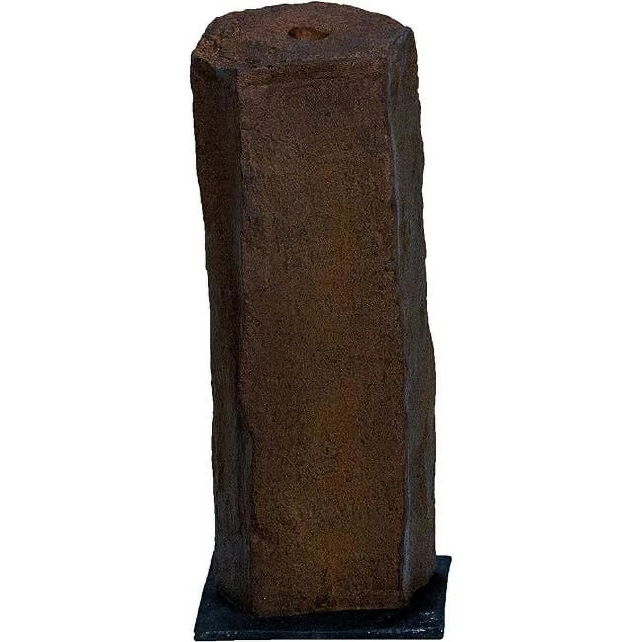 24 x 10 in. Faux Basalt Column Fountain