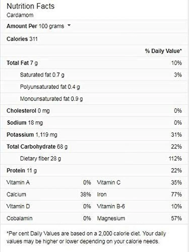 Miltop Premium Cardamom Green Whole (Elaichi), 50G