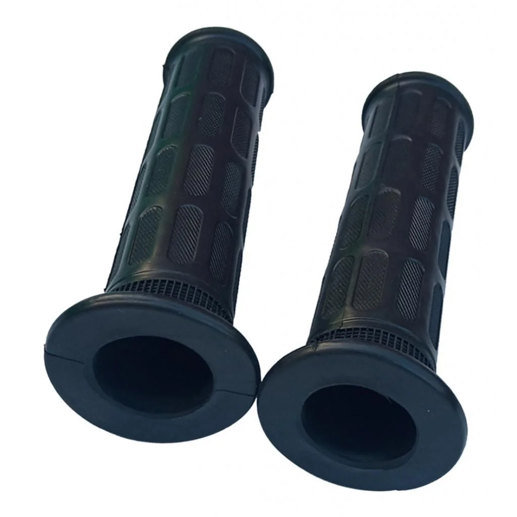 Colaxi 3xRubber Hand Grips Wheelbarrow Handle Grips Tricycle Handlebar Grips Black 3 Pcs