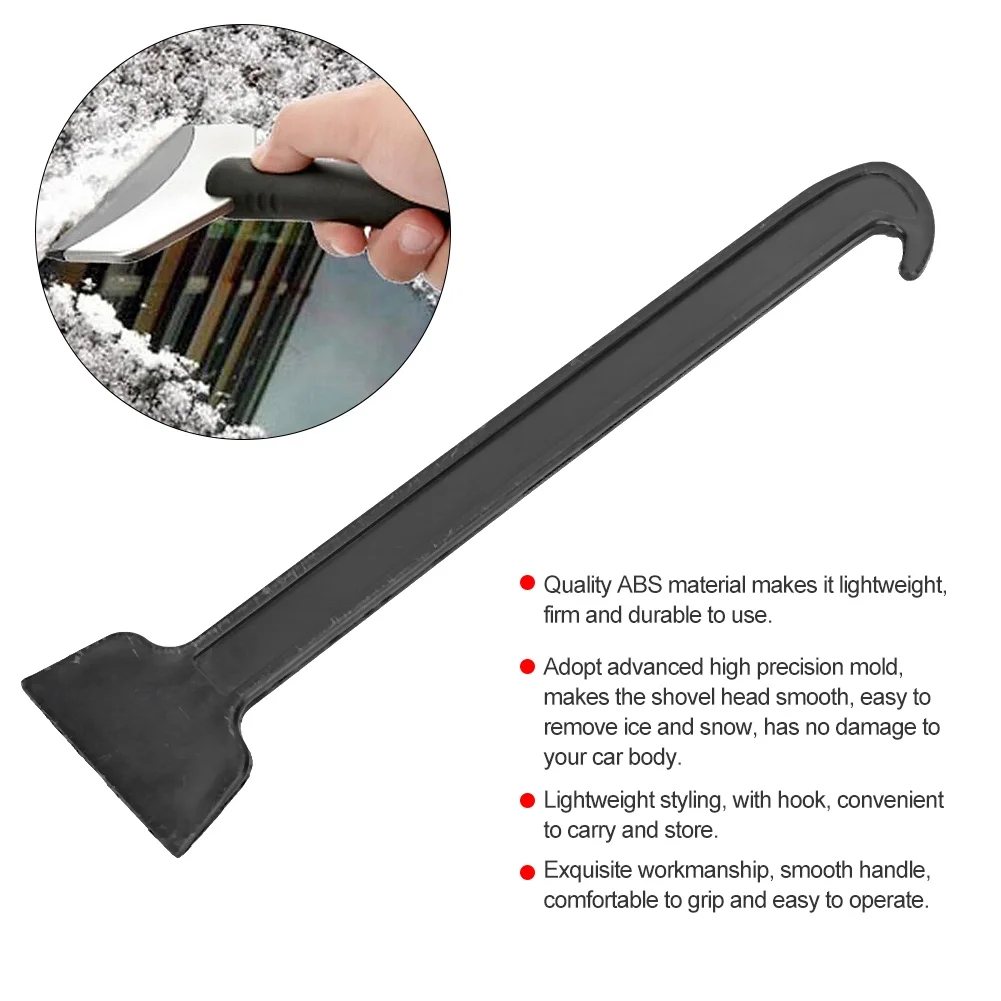 Ice Scraper, Practical Winter Car Body Window Snow Brush, Snow Removal Tool