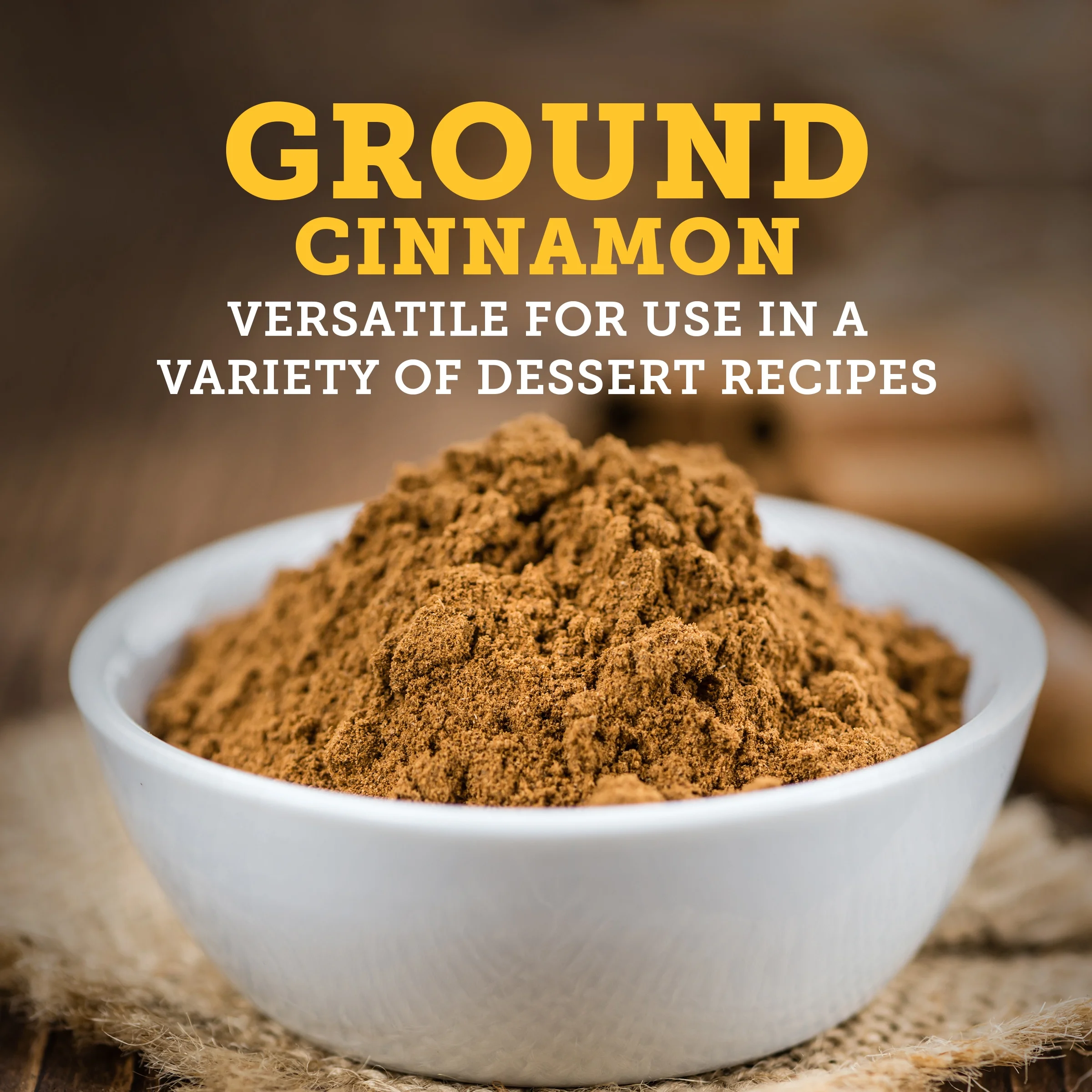 Tone's Ground Cinnamon, 8 oz