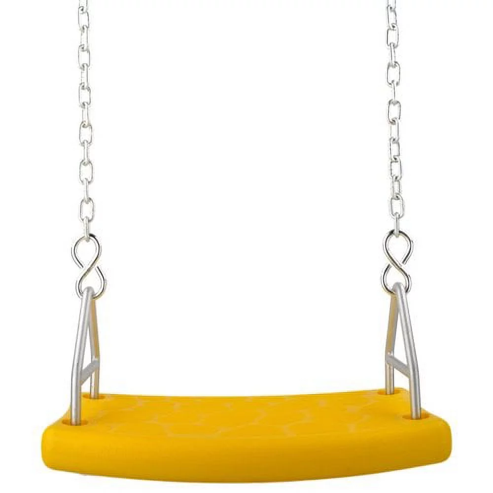 Swing Set Stuff Flat Seat with Chains and Hooks