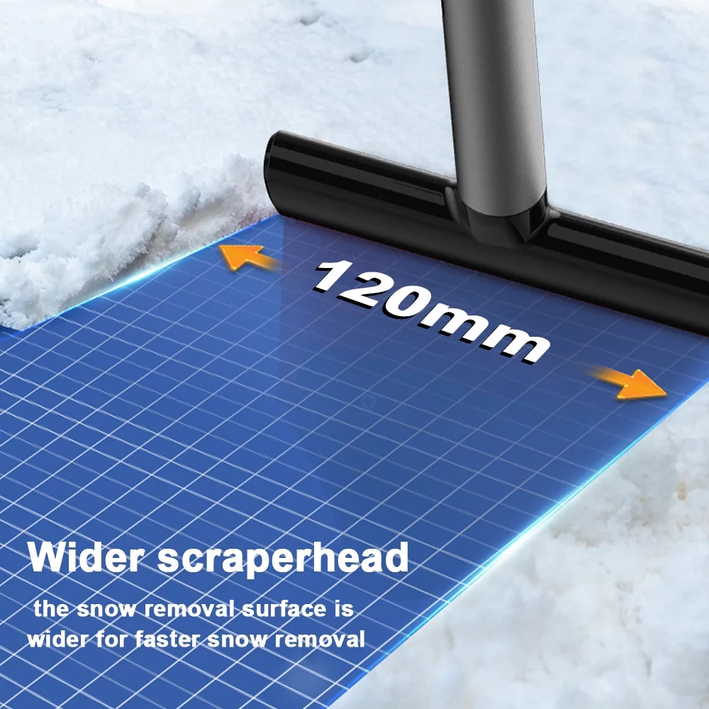 Arealer Snow shovel,Car Snow Removal Defrost Tool Car Scraper Portable Car Ice Remover Scraper Windshield Ice Remover Car Ice Scraper Buzhi Wind Ice R Huiop Snow Eryue Car Ice R Scraper